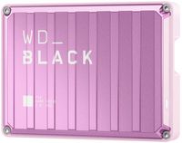 WD - BLACK P10 4TB External USB 3.2 Gen 1 Portable Hard Drive - Pink - Left View