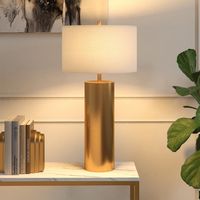 Camden&Wells - Tate Table Lamp - Brass - Left View