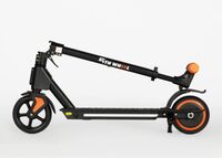 5th Wheel - K1MAX Kids Electric Scooter w/ 5 mi Max Range and 10 mph Max Speed - Black - Left View