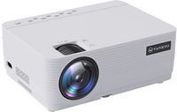 Vankyo - Leisure 470 Native 720P Wireless Single LCD Mini Projector - White - Top View