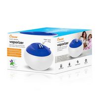 CRANE - 1 Gal. Steam Vaporizer Humidifier - Blue/White - Top View
