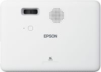 Epson - EpiqVision Flex CO-W01 Portable Projector, 3-Chip 3LCD, Built-in Speaker, 300-Inch Home E... - Top View