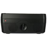 GPX - Mini Projector with Bluetooth & DVD Player - Black - Top View