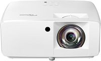 Optoma - GT2000HDR Compact Short Throw 1080p HD Laser Projector with High Dynamic Range - White - Top View