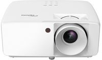 Optoma - HZ40HDR Compact Long Throw 1080p HD Laser Projector with High Dynamic Range - White - Top View