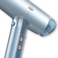 Conair - InfinitiPRO DigitalAIRE Hair Dryer - Powder Blue - Top View